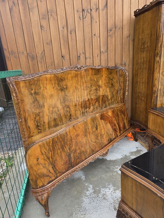 Sypialnia ART DECO barok orzech komplet #1912 Stylowy Węgrów