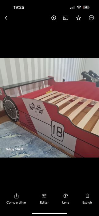 Vendo cama infantil com colchao
