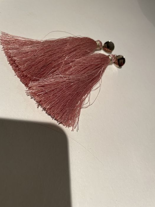 Kolczyki ozdobne sznureczki