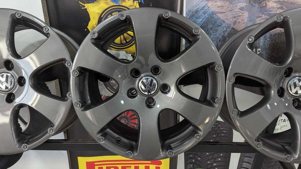 Диски VW Tiguan 5/112 R17 6.5J ET42 / 8J ET37 dia57.1mm Різноширокі