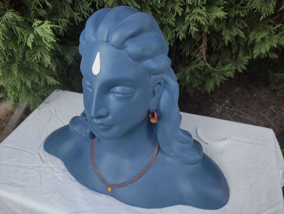Adiyogi Shiva - Busto artesanal