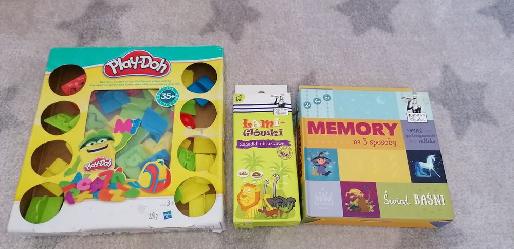 Zabawki edukacyjne Kapitan Nauka 3-5 lat, Memory