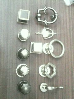 Puxador porta de entrada polido novo