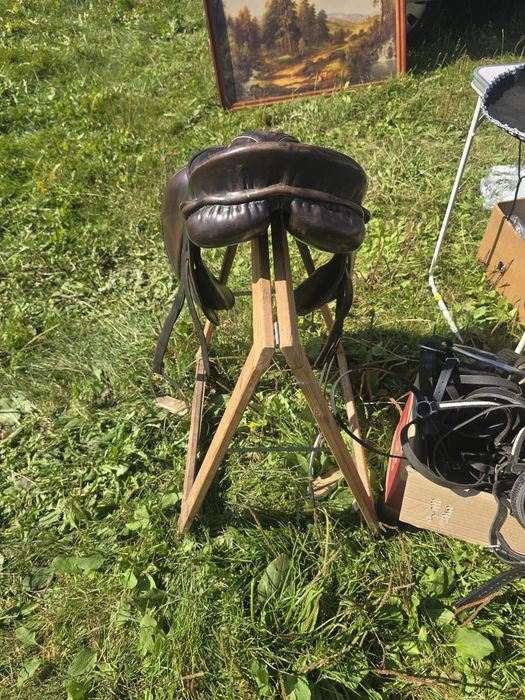 Skórzane siodło jeździeckie UBO International – Made in West Germany