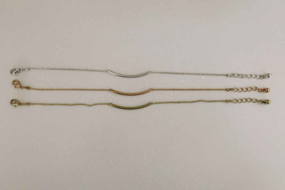 Conjunto três pulseiras
