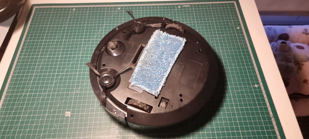 Aspirador Robô Inteligente Preto