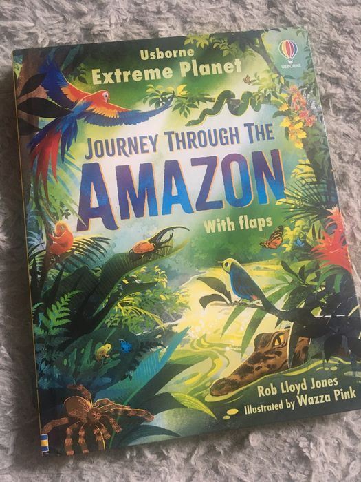 Ksiazka po angielsku na dzieci Amazonia