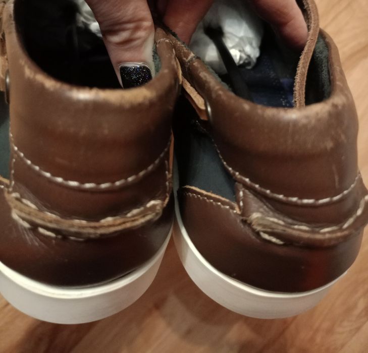 Easy 8/42 nowe mokasyny męskie skórzane