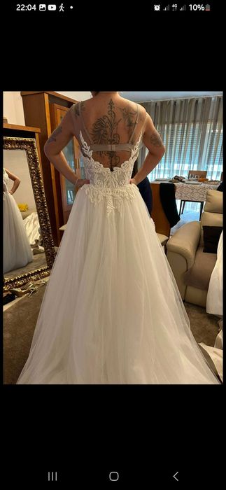 Vestido noiva Penhalta Novo com etiqueta