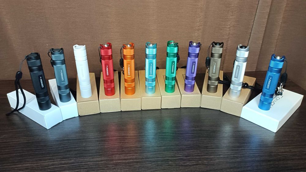 Ліхтарики Convoy S2+ SST20, SST40, SFT40, Різне світло, UV, аксесуари