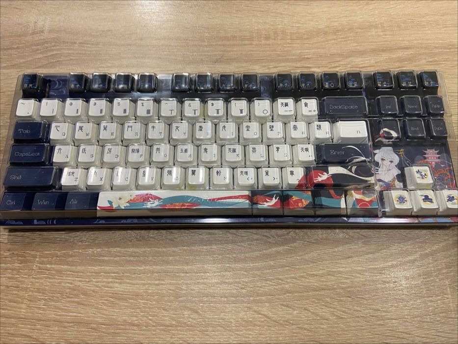 Клавиатура Varmilo VPE87 Chang'e White Led K-Prestige Light