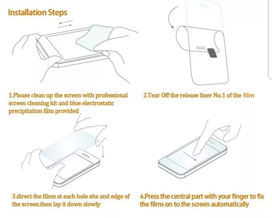 Vidro Temperado 9H para Iphone 14 pro e  Huawei P30 lite