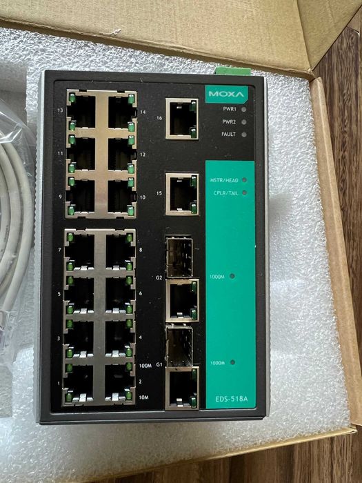Moxa EDS-518A - Ethernet switch