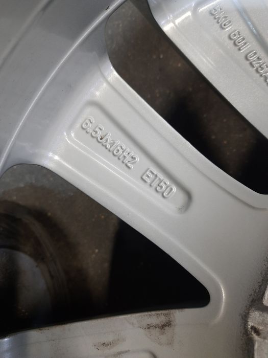 (087) Felgi 16" 5x112 ET 50 6,5j - Volkswagen