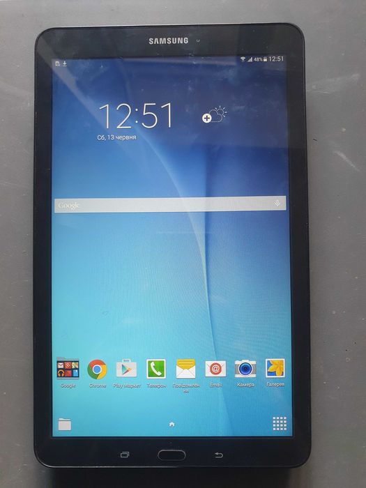 Планшет Samsung Galaxy Tab E 9.6 SM-T561 3G 8Gb