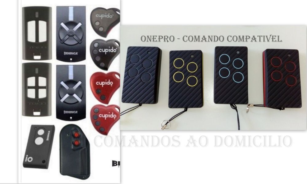BENINCA - Comando de garagem compatível ONEPRO