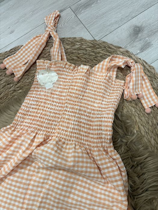 Nowa Suknia Maxi uni size Bawełna poliester