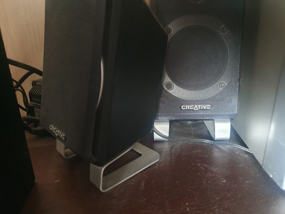 Głośniki 5.1 Creative Inspire T5400, pełen zestaw, subwoofer, stan -bd