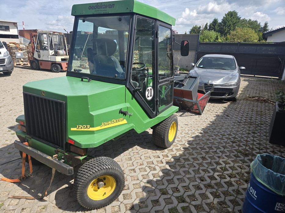 John Deere 1203 ładowarka ,kosiarka