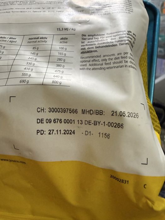 Корм Гіпоаллергенний для собак Josera