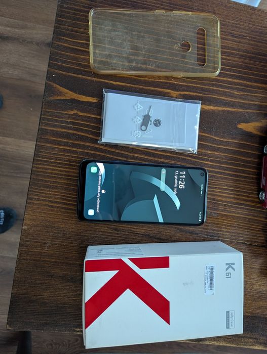 Fajny smartfon - LG K61 128gb - Dual SIM - Jak nowy - Ekran 6.53'