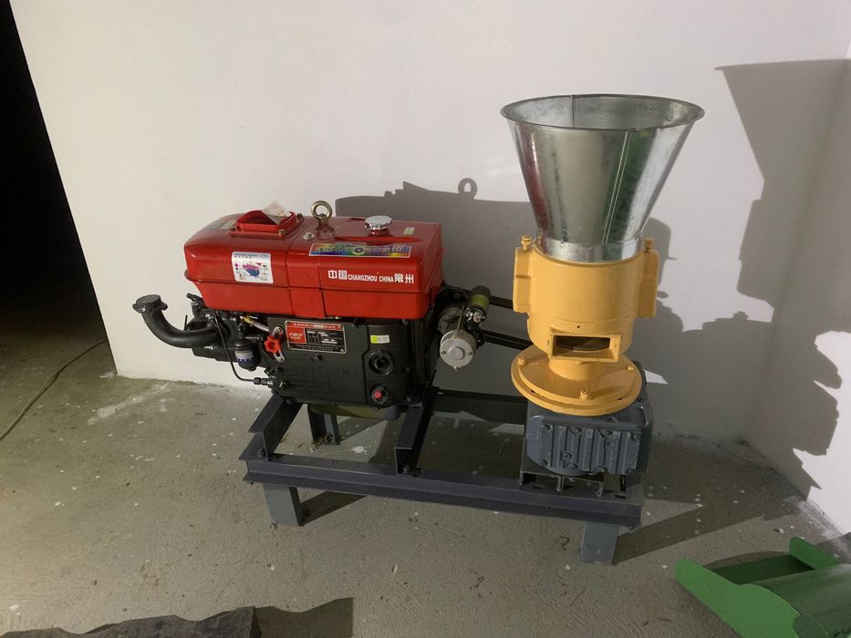 Pelletizadora e moinho martelos