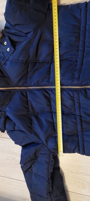 Kurtka ciążowa zimowa H&M Mama, rozmiar S, kolor granatowy