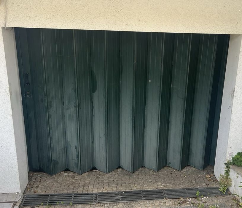 Portao de Fole Verde