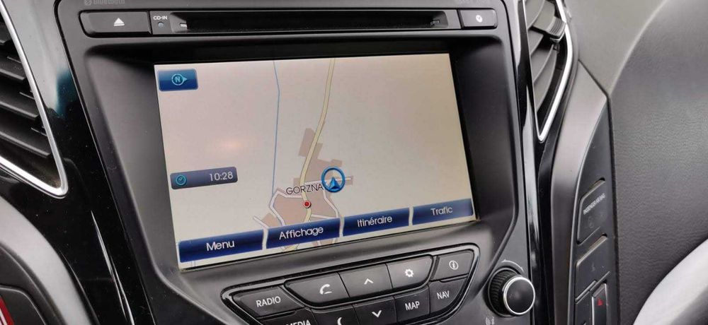 Nawigacji KIA Hyundai mapa