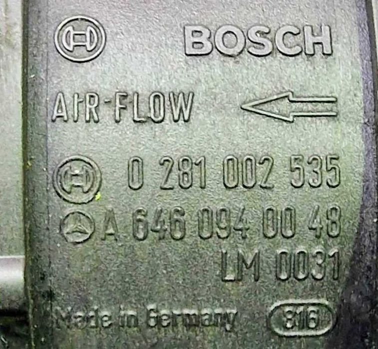 Medidor Massa de Ar / MAF A6460940048 - MERCEDES-BENZ C-CLASS