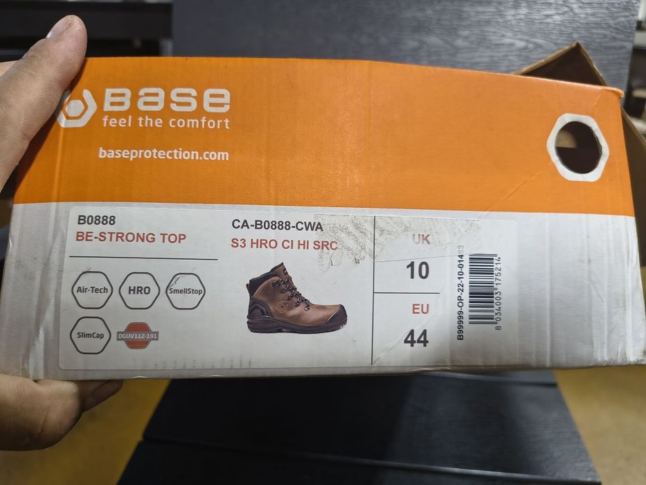 Buty Base S3 HRO CI HI SRC roz.44 B0888 nowe
