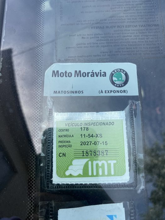 Skoda Fabia Break 1.4 gasolina • Económica • Inspeção até 07/2027