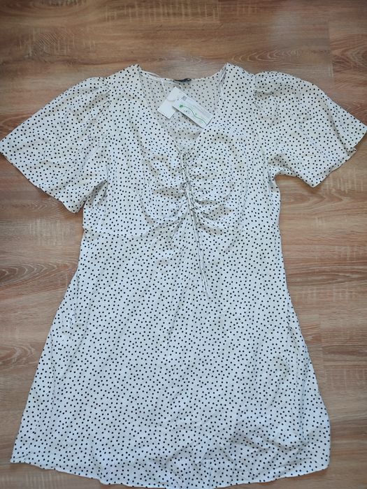 Sukienka plus size z wiskozy