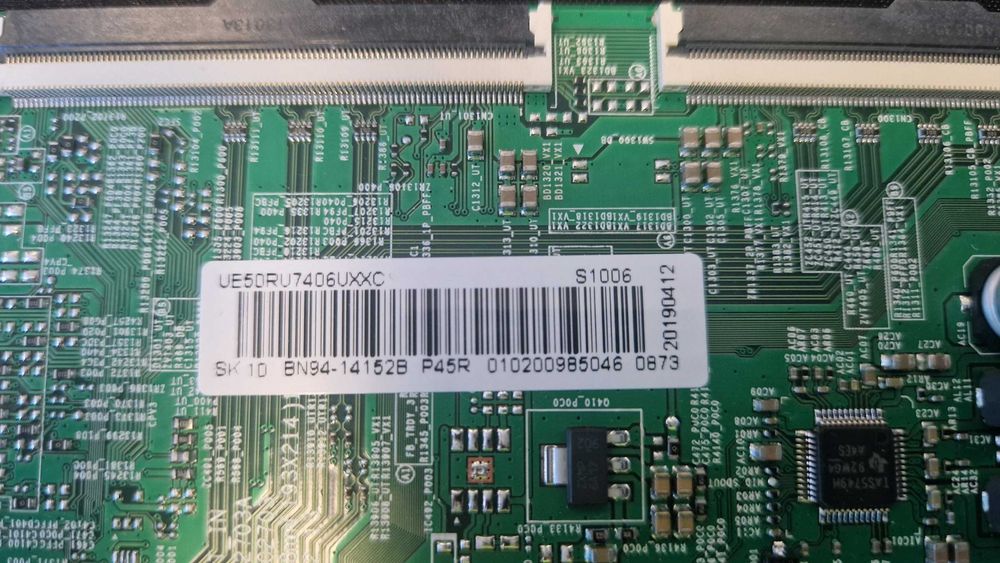Mainboard TV Samsung BN94-14152B — UE50RU74xx (placa principal)