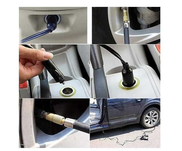 Автомобільний компресор КВАНТ RH-30 12В з аналоговим датчиком тиску