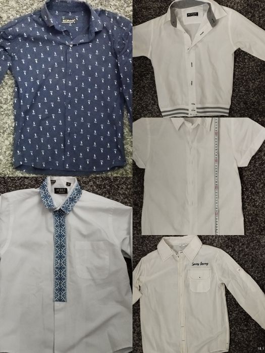 Рубашки для хлопчика 7-8 років