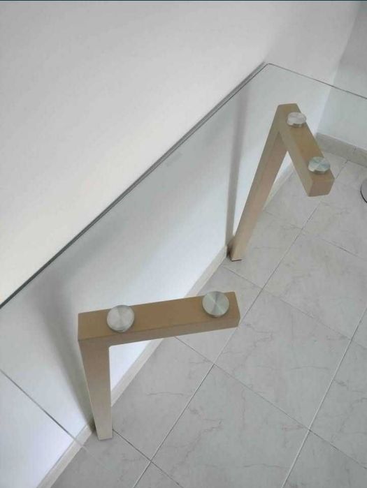 Mesa refeições tampo vidro Kave Home