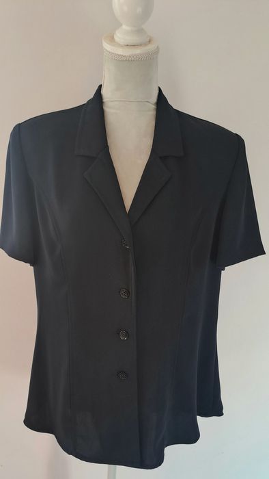 Blusa/ tunica azul marinho Tam. 44