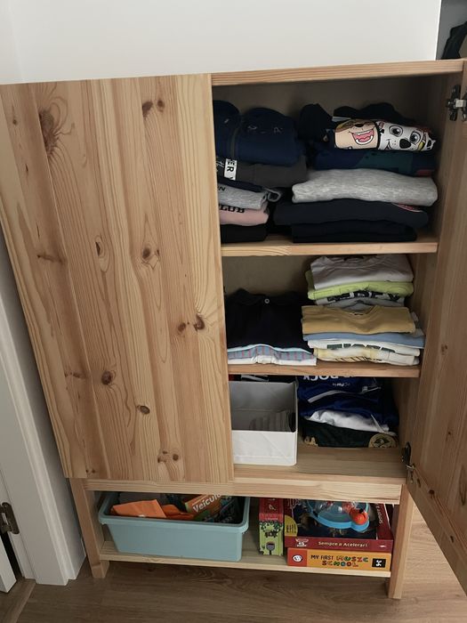 Armário Ivar Ikea e estrutura base