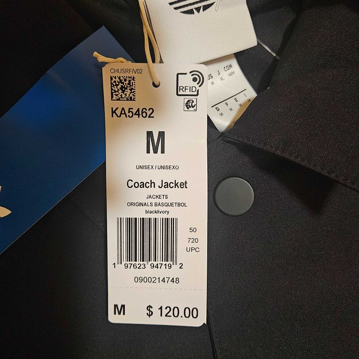 Adidas Originals Coach Jacket.