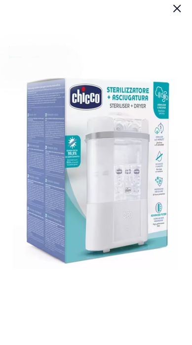 Esterelizador Chico tudo em 1. Estereliza a vapor e seca.