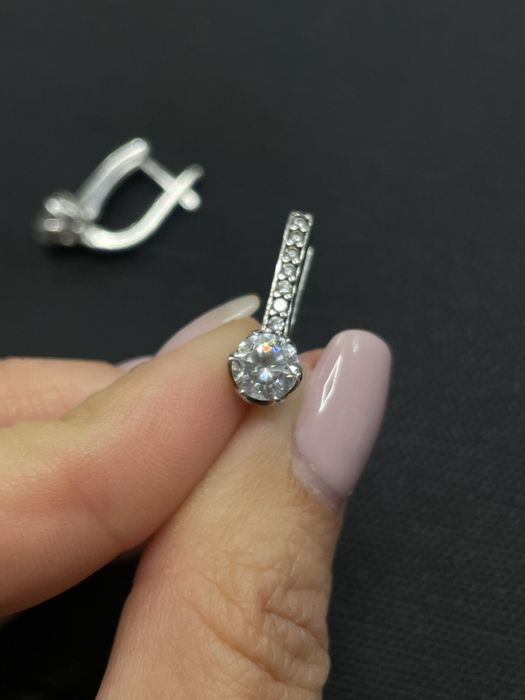 Сережки срібні 925 проби