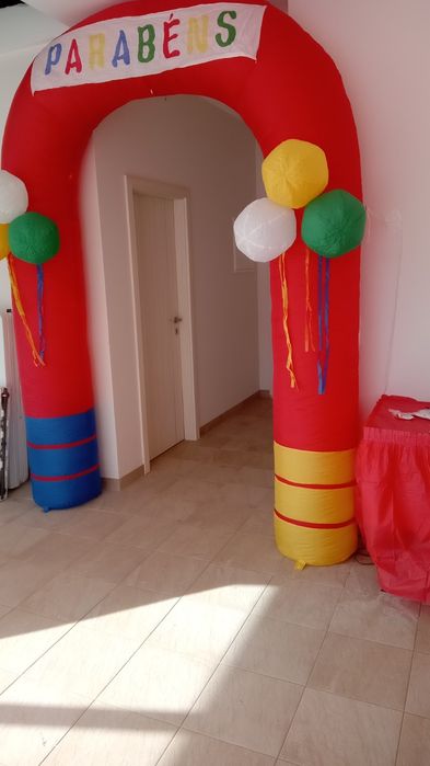 Arco Insuflavel para entrada . Aluguer.
