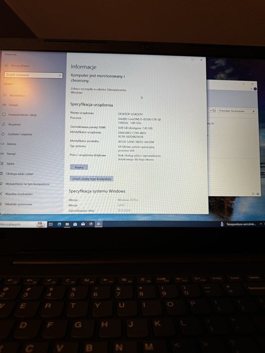 Laptop Lenowo V130-15IKB 8GB RAM 256GB SSD