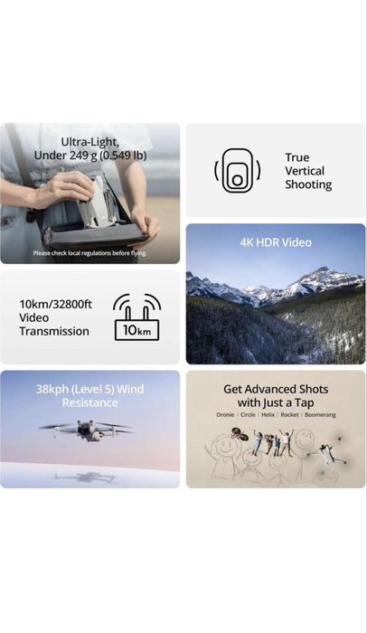 Drone dji 3 mini