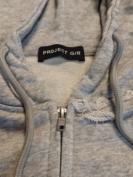 !КРАЩА ЯКІСТЬ! Кофта Project G/R Grailz Zip up hoodie, сіра худі