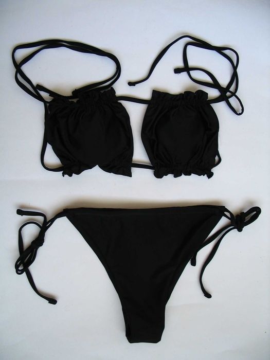 Dwuczęściowy komplet - kostium kąpielowy bikini - nad wodę