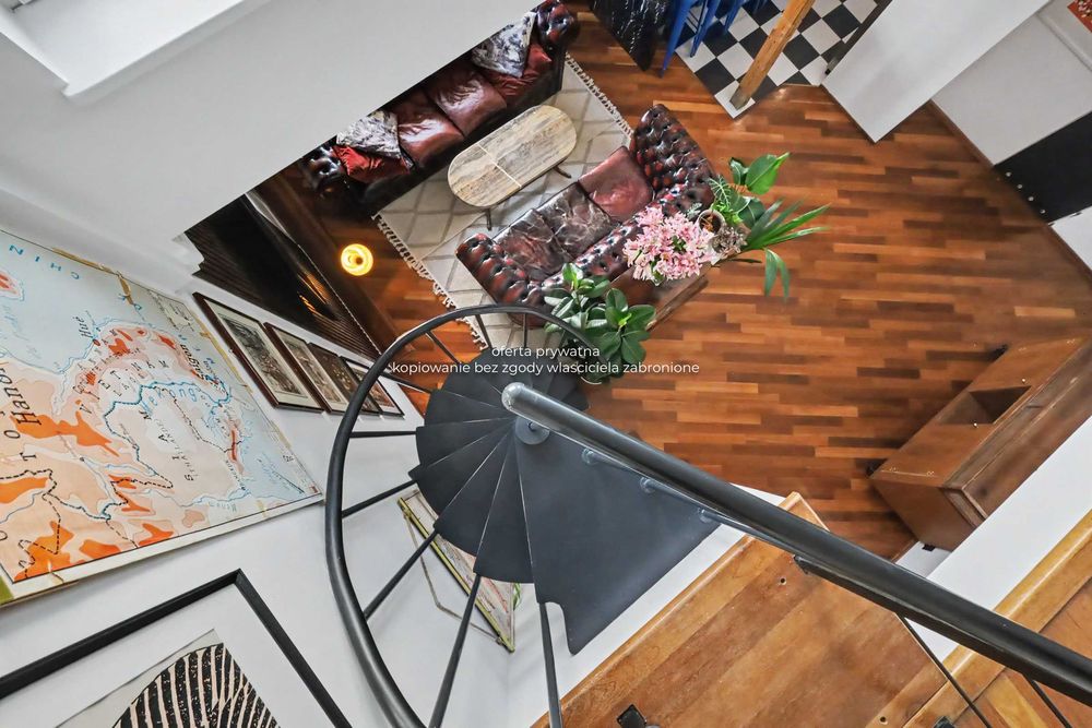 Unikatowe 2-poziomowe poddasze, strych, Saska Kępa, 5 pokoi, 146 m²
