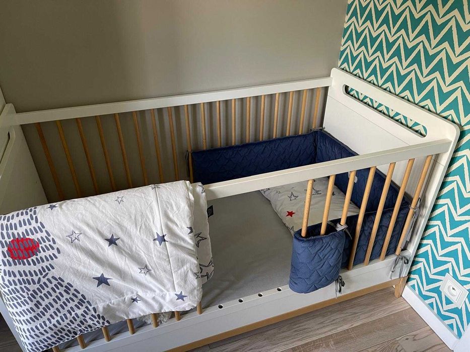 Łóżeczko dla dziecka, łóżeczko ELLE marki TIMOORE, stan idealny