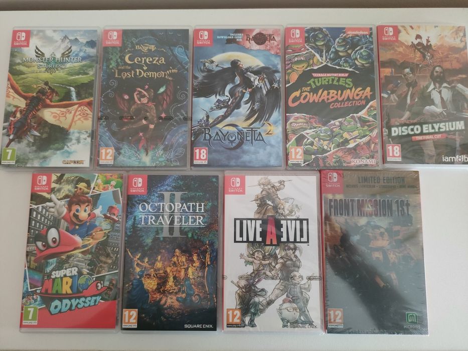 Gry na Nintendo Switch